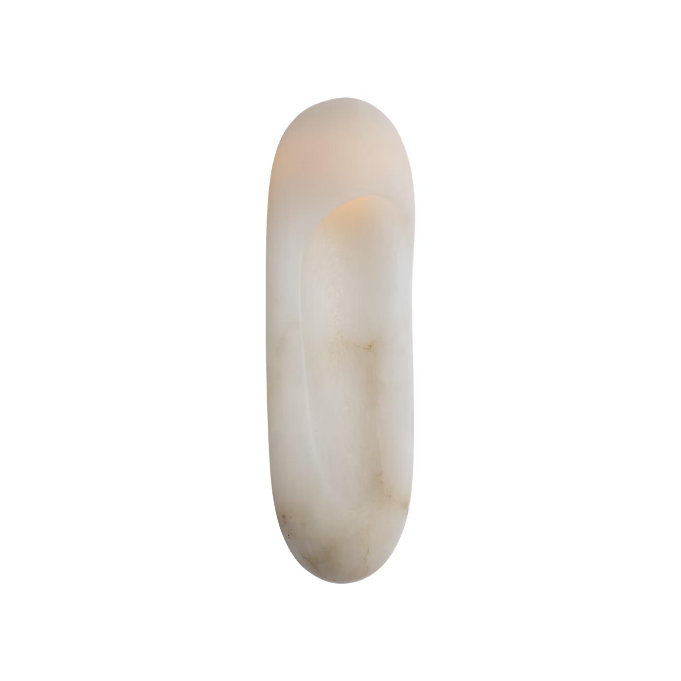 Esculpa 18" Elongated Alabaster Wall Light