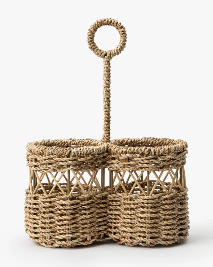 McGee & Co. Woven Utensil Caddy